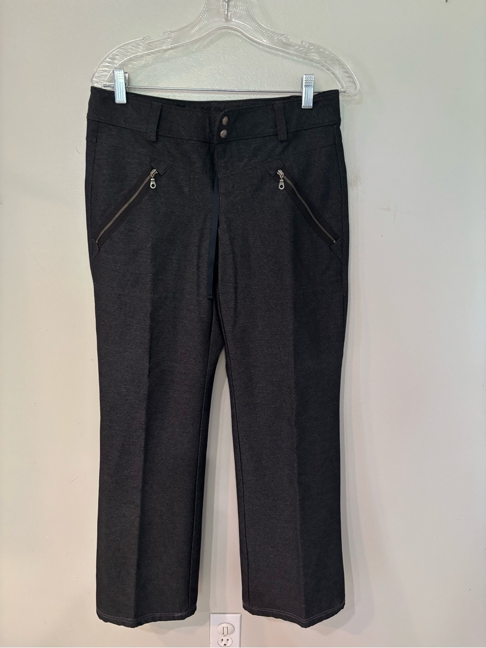 Athleta Bootcut Nylon Hiking Outdoor Zippered Pockets Pants Women’s Size 6